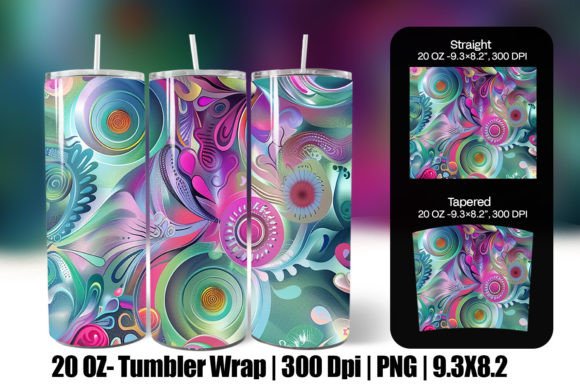 Download Digital Pattern Wrap Tumbler Design - Tumbler Collection