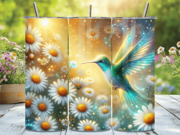 Download Colorful Garden Bird Tumbler Wrap - Tumbler Collection