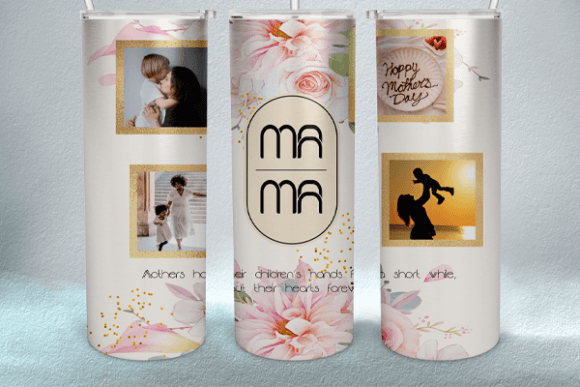 Download Mama Photo 20 Oz Skinny Tumbler Png File - Tumbler Collection