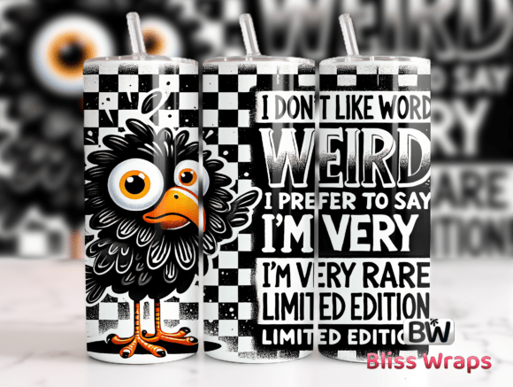 Download Sarcastic Funny Bird Tumbler Wrap Png - Tumbler Collection