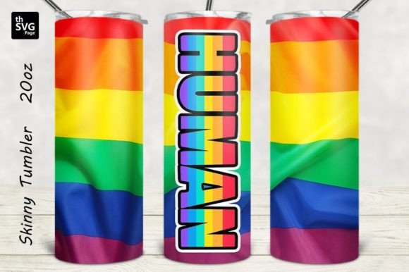 Download Human LGBT Tumbler Sublimation Designs - Tumbler Collection