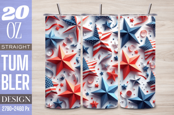 Download USA Stars and Stripes Glitter Tumbler - Tumbler Collection