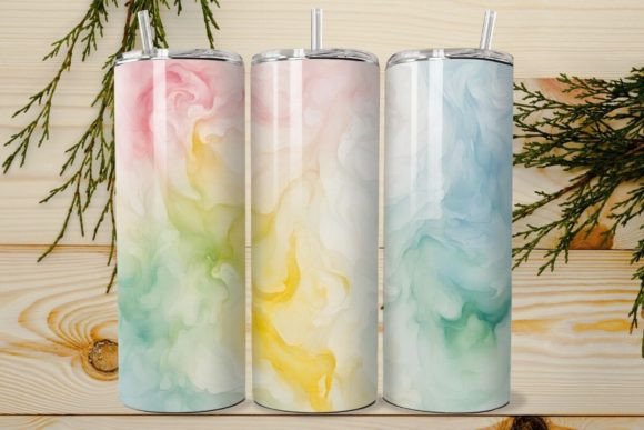 Download Classical Watercolor Tumbler Wrap (20oz) - Tumbler Collection