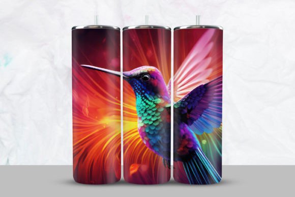 Download Colorful Bird Tumbler Wrap - Tumbler Collection