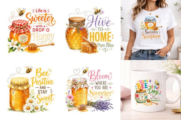 Download Sweet Honey Sublimation PNG Bundle - Sublimation png Collection