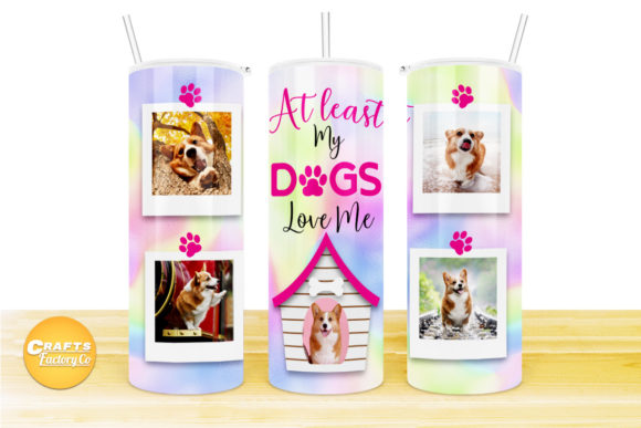 Download Skinny Tumbler Design Dog Picture Frame - Tumbler Collection
