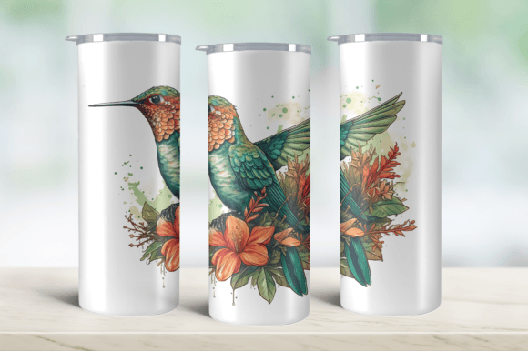 Download Huming Bird Tumbler Wrap - Tumbler Collection