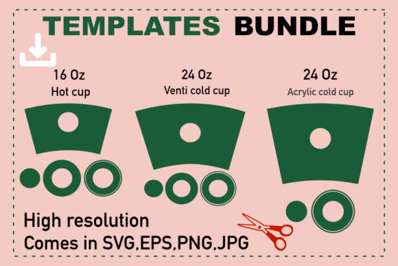Download Acrylic Tumbler Template, 24 Oz Cold Cup - Tumbler Collection