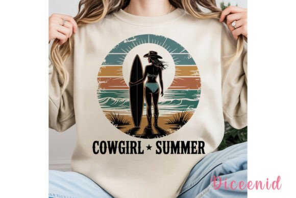 Download Cowgirl Summer Beach Sublimation PNG - Sublimation png Collection
