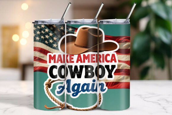 Download Cowboy Hat Lasso Americana Tumbler - Tumbler Collection