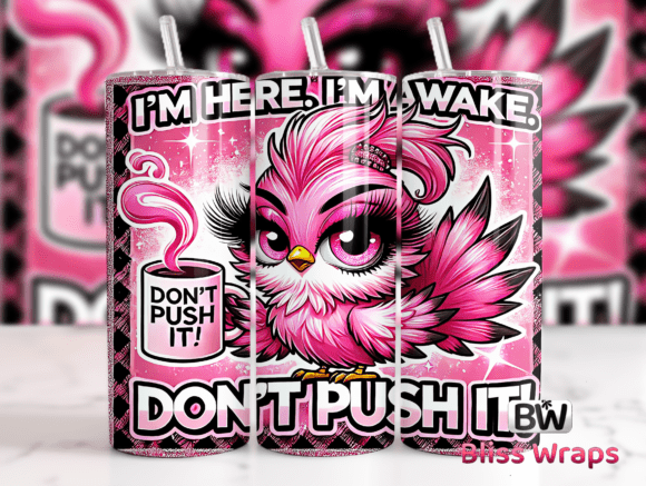Download Sarcastic Funny Bird Tumbler Wrap Png - Tumbler Collection