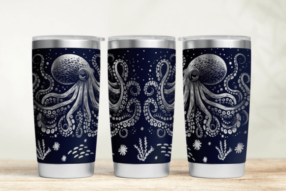 Download Octopus 20oz 30oz Laser Tumbler SVG - Tumbler Collection