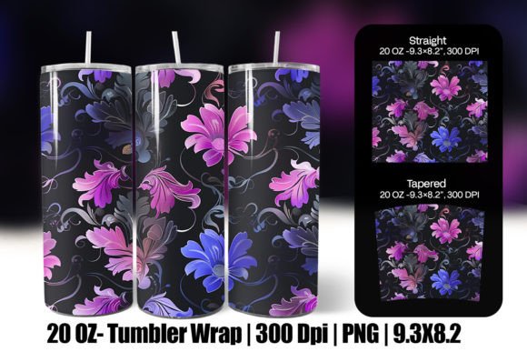 Download Digital Pattern Wrap Tumbler Design - Tumbler Collection