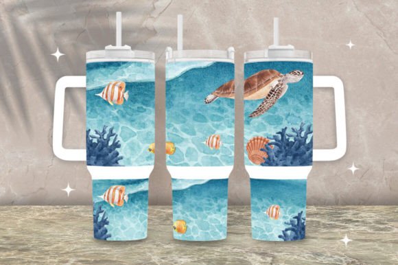 Download Stanley 40 Oz Underwater Design Tumbler - Tumbler Collection