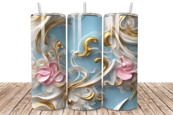 Download 3D Spring's WhispersTumbler Wrap (20oz) - Tumbler Collection