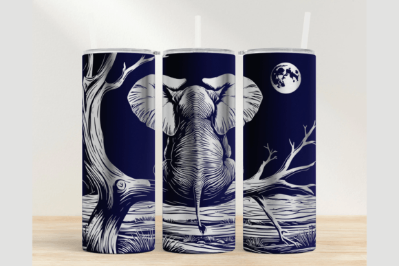 Download Elephant 20oz Laser Tumbler SVG - Tumbler Collection