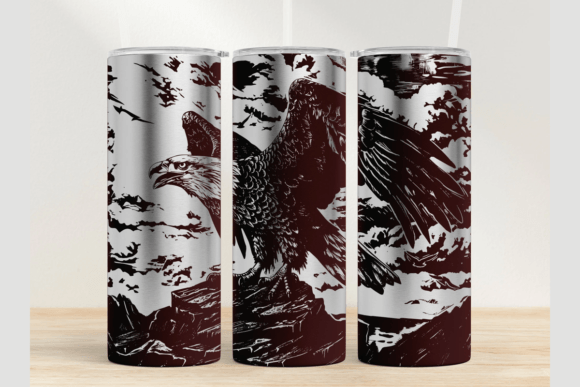 Download Bald Eagle 20oz Laser Tumbler SVG - Tumbler Collection
