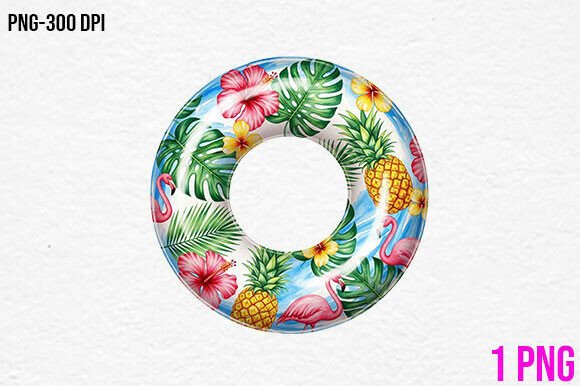 Download Tropical Flamingo Pool Float Clipart - Premium Resources
