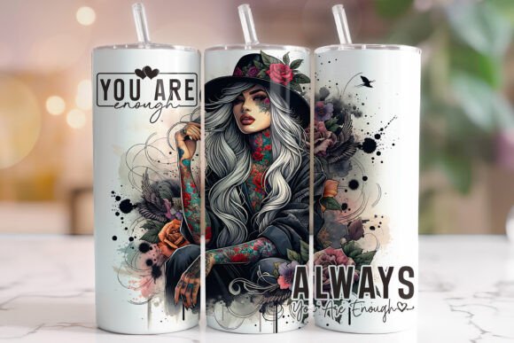 Download You Are Enough Inspirational Tumbler PNG - Tumbler Collection