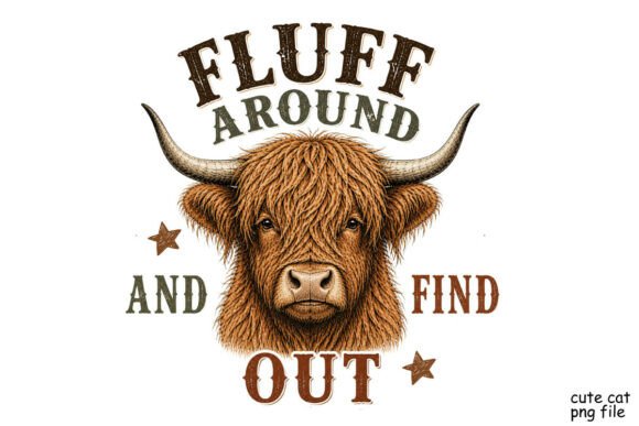Download Sarcastic Highland Cow Sublimation PNG - Sublimation png Collection