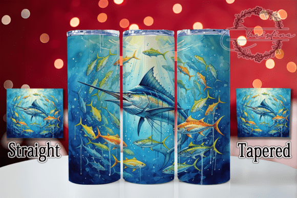 Download Blue Marlin Fishing Tumbler - Tumbler Collection
