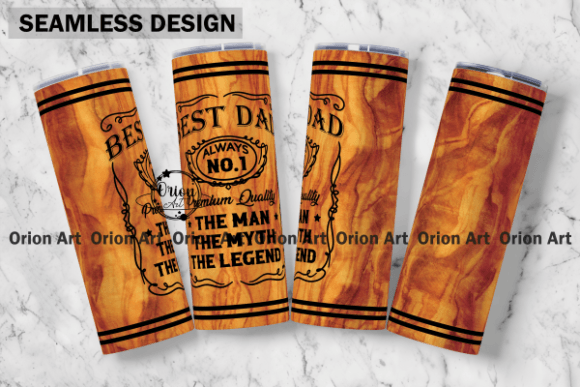 Download Best Dad Fathers Day Tumbler Wrap PNG - Tumbler Collection