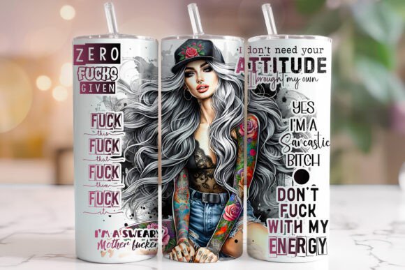 Download Badass Tumbler Wrap, Funny Tumbler Wrap - Tumbler Collection