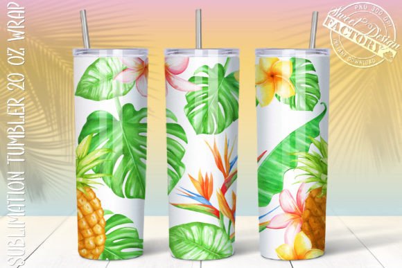 Download Tropical Tumbler PNG, Summer Tumbler - Tumbler Collection