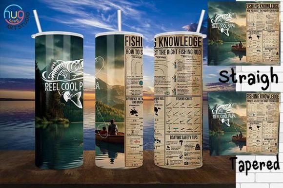 Download Fishing Knowledge Reel Cool Dad Tumbler - Tumbler Collection