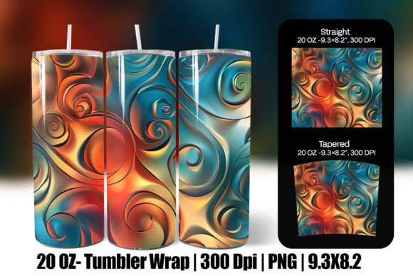 Download Digital Pattern Wrap Tumbler Design - Tumbler Collection