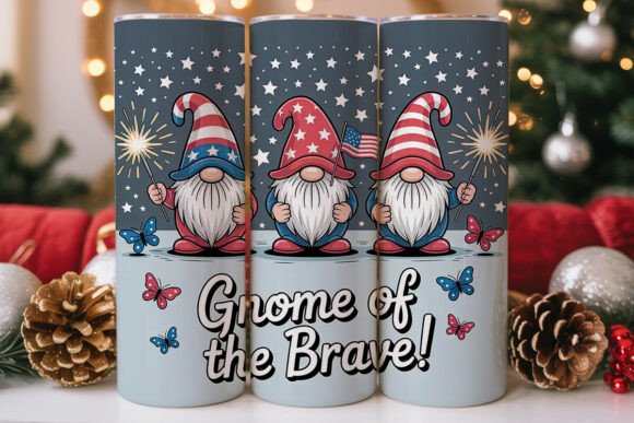 Download Patriotic Gnomes Celebration Tumbler - Tumbler Collection